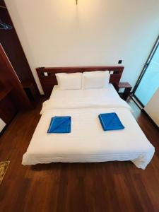 Postel nebo postele na pokoji v ubytování Gaafaru View Inn