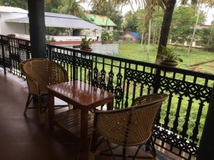Balkón nebo terasa v ubytování Aloha Homestay