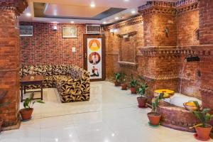 Posezení v ubytování Nepalaya Hotel