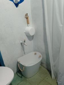 Vannituba majutusasutuses Little Sanity Beach house