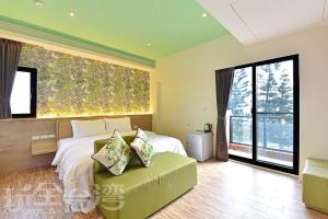 Voodi või voodid majutusasutuse Ocean View Hall B&B toas