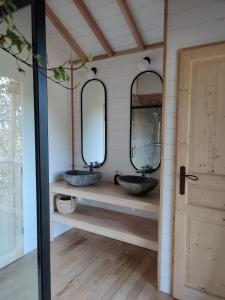 Kúpeľňa v ubytovaní Le Domaine des Roches' L