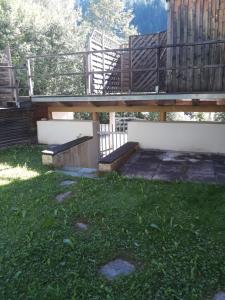 Ogród w obiekcie Ferienappartment in St Oswald - Bad Kleinkirchheim Nähe der Skipiste