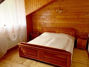 Postel nebo postele na pokoji v ubytování Satori