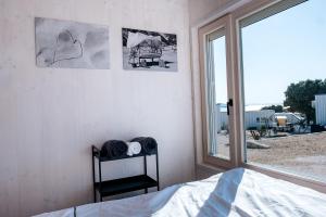 Postel nebo postele na pokoji v ubytování Buqez resort Drage, villa Vita 50