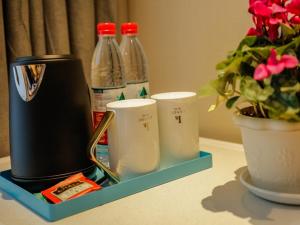 Παροχές για τσάι/καφέ στο LanOu Hotel Jinzhou Red Star Macalline
