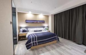 Легло или легла в стая в LanOu Hotel Tongcheng Traditional Chinese Medicine Hospital Easy Home