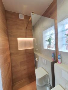 Kúpeľňa v ubytovaní Apartamenty Waligóra