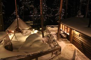 Το Santalahti Resort Cottages & Villas τον χειμώνα +108 φωτογραφίες