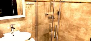 Koupelna v ubytování Hotel Yaman