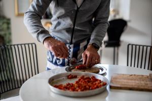 Jedlo na farme alebo blízkom okolí