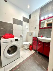 Kúpeľňa v ubytovaní LuxApart Kalisz New