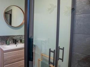 Kúpeľňa v ubytovaní Cottage 2 à 4 personnes ,au cœur des volcans