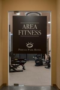 Fitness centrum a/nebo fitness zařízení v ubytování Perugia Park Hotel