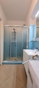 A bathroom at Casa Pomonte
