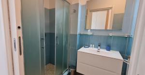 A bathroom at Casa Pomonte