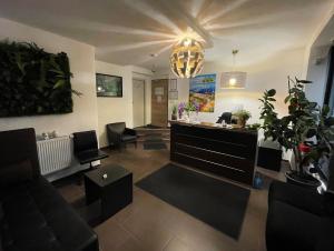 Posezení v ubytování A&C Hotel