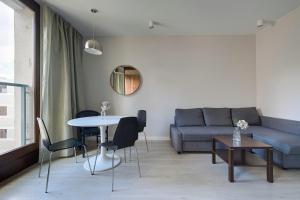 Posezení v ubytování GO Apartments - ApartHotel