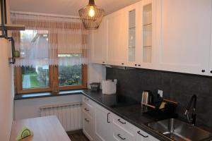 Kuchyňa alebo kuchynka v ubytovaní Apartament Kaspruś