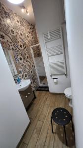 Koupelna v ubytování Testa o Croce Casa Vacanze