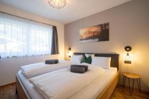 Voodi või voodid majutusasutuse Apartment Waldherz toas