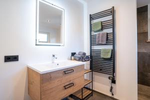 Vannituba majutusasutuses Apartment Waldherz