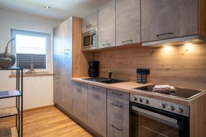 Köök või kööginurk majutusasutuses Apartment Waldherz