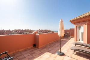 A balcony or terrace at Apartmento en Torrox Costa