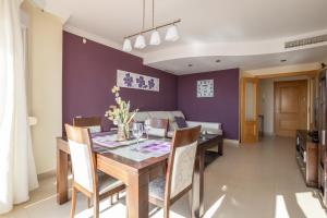 A seating area at Apartmento en Torrox Costa