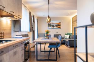 Köök või kööginurk majutusasutuses Apartment Waldherz