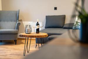 Istumisnurk majutusasutuses Apartment Waldherz