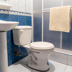 Koupelna v ubytování Mashy´s Hostal + 37 fotografií