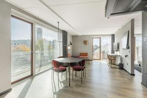 Radisson RED Aarhus的休息区