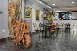 Area soggiorno di Diros Hotel