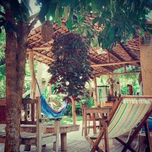 Um jardim em Pousada Peixe do Mato