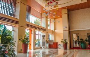 El lobby o recepción de Aya Hotel & Residences