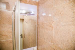 Koupelna v ubytování Hotel 61