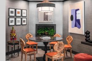 Posezení v ubytování Hotel Triton