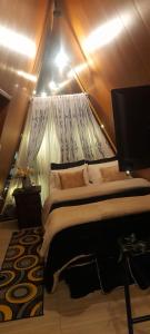 GLAMPING Aldea Muisca客房内的一张或多张床位