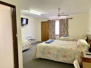 Minnipa Hotel房間的床