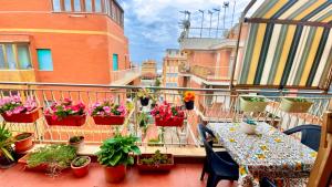 En balkon eller terrasse på Penthouse Salus sea view terrace