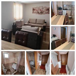 A kitchen or kitchenette at Apartman Popadić