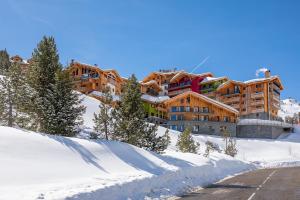 Το Le Hameau des Oursons τον χειμώνα