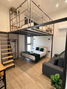 Posteľ alebo postele v izbe v ubytovaní Vip Apartments Valencia