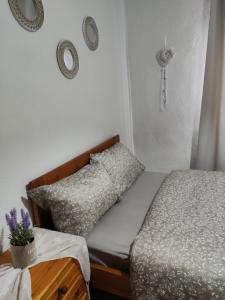 Postel nebo postele na pokoji v ubytování Agoritsas apartment