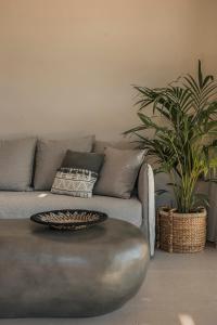 A seating area at Votsalo Suite-Grand Blue Beach Residence