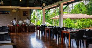 Restaurace v ubytování Jungle Hill Resort Coorg