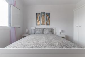 Posteľ alebo postele v izbe v ubytovaní Home2Book Charming Attic Arucas Center, Terrace