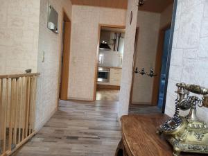 Η κουζίνα ή μικρή κουζίνα στο Schöne Wohnung mit eigenem Eingang und Parkplatz +4 φωτογραφίες