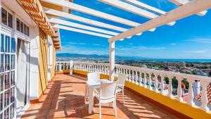 Balkon lub taras w obiekcie Villa el Cerrillo Málaga - Churriana by Ruralidays